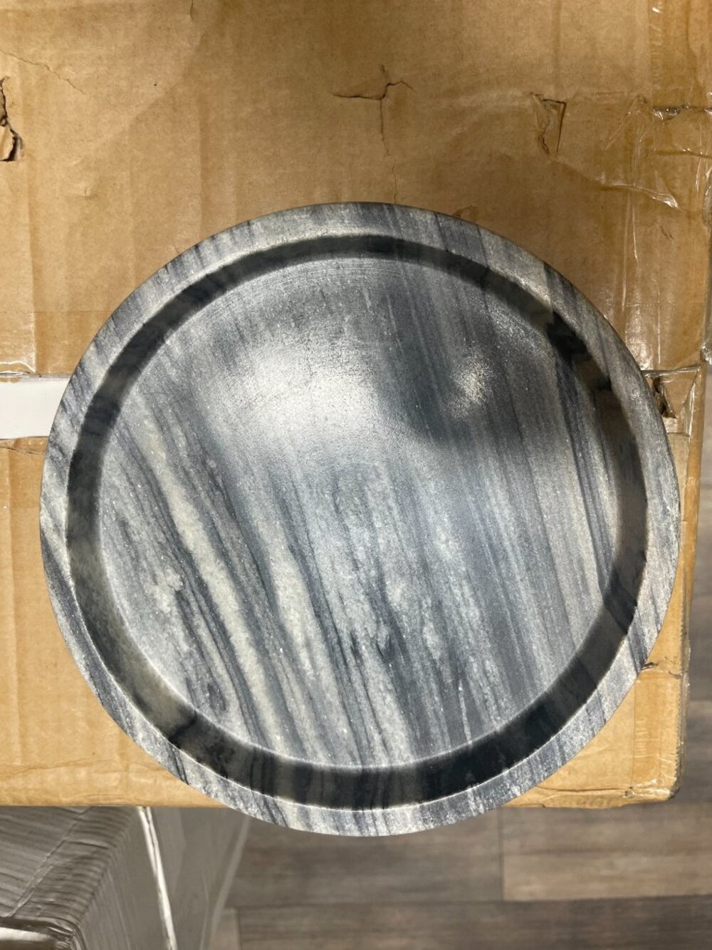 Creative Co-op Grey stone charcuterie board 8β